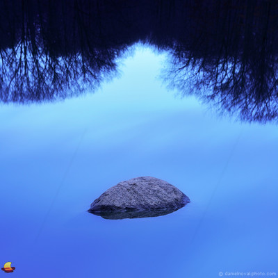 Green Lake Blues, Winter's Absence, Yates Park, Orchard Park, New York (NY).
